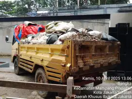 Jasa angkut puing dan buang sampah