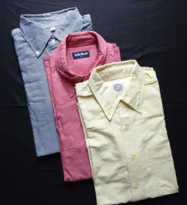 Preloved Paketan Kemeja Branded Japan Uniqlo Size S Asia