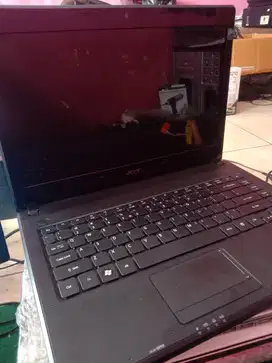 Jual cepat laptop acer corei3