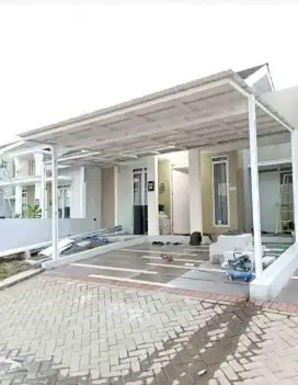 Kanopi bajaringan atap upvc tebal