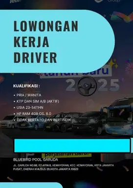 Pengemudi Pool Garuda