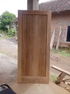Pintu jati motif 82 x 200