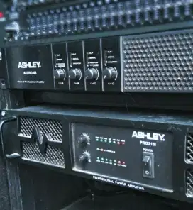 Ashley Power Amplifier Sub+mid