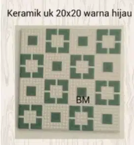 Keramik lantai uk 20x20