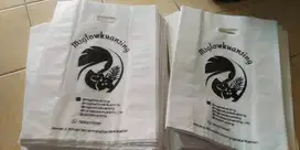 Sablon Plastik HD,PE,Spunbond dan tas kresek surabaya