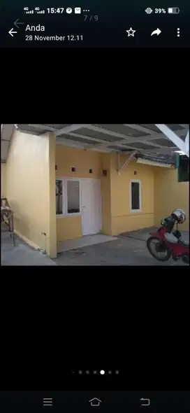 Dijual cepat rumah siap huni di BSI