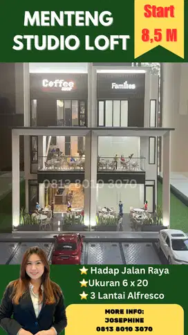 Dijual Menteng Studio Loft Gading Serpong Ruang Usaha