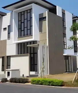 Rumah hoek 3lt 12x14 168m type 5KT Cluster Matana Asya JGC Cakung