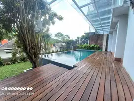 termurah  rumah furnish pool resort dago pakar bandung utara