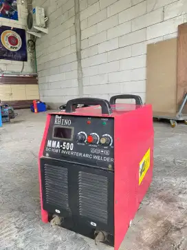 MESIN LAS BEKAS MMA 500A RHINO MESIN LAS LISTRIK BEKAS 3 PHASE