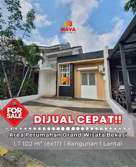 DIJUAL RUMAH 1 LANTAI PANJANG 17 METER