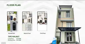 Dijual rumah baru waterfront kota modernland tangerang