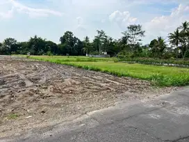 Tanah Kaliurang Jogja Dekat jl Degolan View Sawah