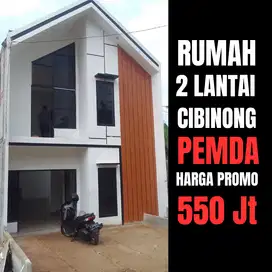 CLUSTER TERLARIS.Rumah 2 Lantai di Pemda Cibinong bonus kolam renang
