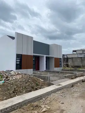 Rumah 1 lantai dekat taman gak pakai dp
