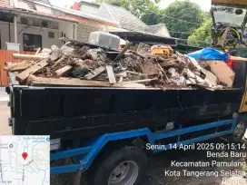 Jasa angkut puing dan pengurugan