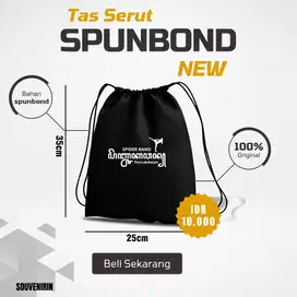 Tas serut berbahan spunbond berkualitas