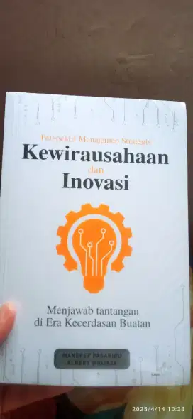 Buku  Perspektif Manajemen Strategis : Kewirausahaan dan Inovasi