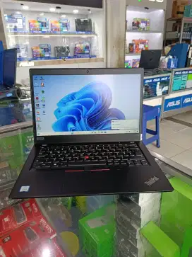 Laptop Lenovo Thinkpad X390 i5 gen8 Ram 8gb SSD 256gb garansi 6 bln