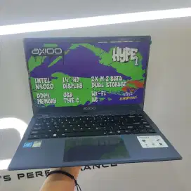 LAPTOP AXIOO HYPE INTEL CELERON RAM 4GB SSD 128GB SIAP PAKAI