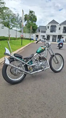 Chopper gsx 250 full chrome surat lengkap