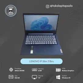 LENOVO IP SLIM 3 AMD ATHLON 3020E Ram 8GB SSD 256GB