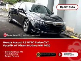 TERMURAH !! HONDA ACCORD TURBO SENSING 2020 / 2021 HITAM