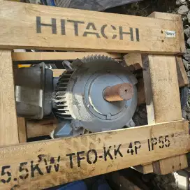 Elektrik Motor Hitachi TFO-KK 5.5kw/7.5hp/
1400rpm/4p/foot/b3/3phase