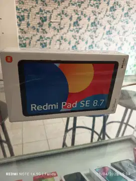 Redmi pad se 8.7 4/128gb baru garansi resmi bisa TT kredit