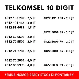 NOMOR CANTIK SIMPATI 10 DIGIT