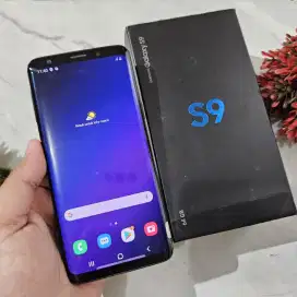 SAMSUNG GALAXY S9 WHIT BOX RAM 4/64 GB DUAL RESMI EX SEIN