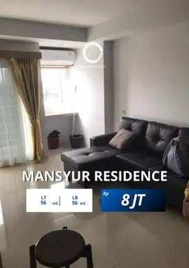 Disewa Apartemen Mansyur Residence Daerah Sunggal Jalan Dr. Mansyur