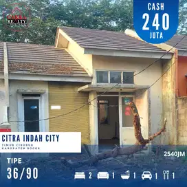 2540.Rumah SHM Murah 36/90 Citra Indah City Jonggol Cileungsi