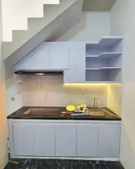 Interior Desain KITCHENSET  Backdrop Tv - Design Wardrobe Kitchen Set