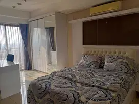 Disewakan apartemen trivium 3br renovasi jadi 2 br view danau lokasi