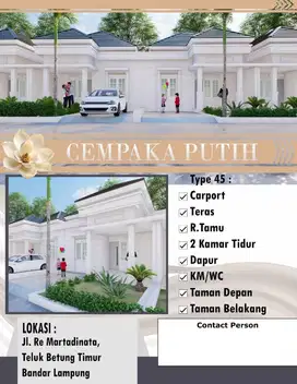 RUMAH MINIMALIS STRATEGIS DI TELUK BETUNG TIMUR BALAM