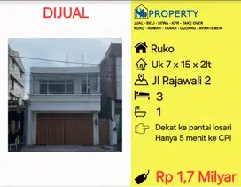 JUAL Ruko jl Rajawali II dkt ke CPI , kakatua , gagak