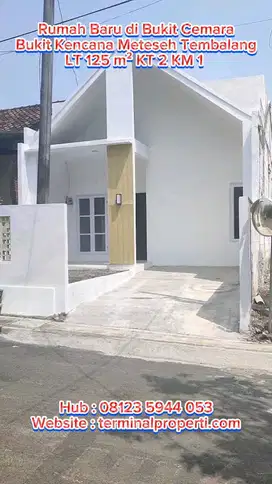 Rumah  Baru SHMPerum Bukit Kencana  Meteseh Tembalang