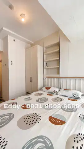 Disewakan Tokyo Riverside Apartment - Studio Full Furnished Pool View