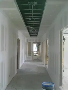 Pasang Plafon Partisi Jasa Tukang Wall Moulding Sekat PVC GRC Gypsum