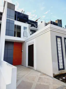 Rumah villa murah full furnished