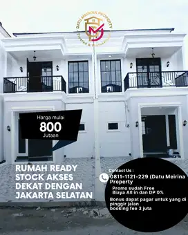 Rumah mewah siaphuni akses dekat jakarta selatan dan Tangsel
