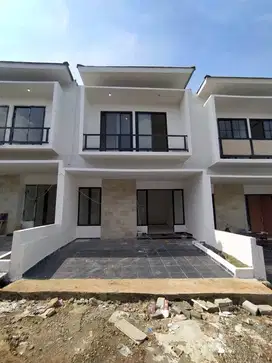 RUMAH CLUSTER MEWAH 2 LANTAI CEPAT HUNI BISA KPR DP 0% ALL IN BIAYA2