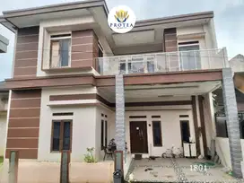 Rumah Hoek dalam Cluster di Kota Sukabumi