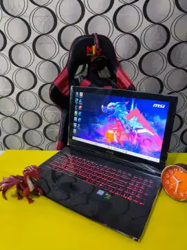 Laptop Gaming MSI Leopard GP62M Core i7 RAM 12GB SSD+HDD Dual VGA