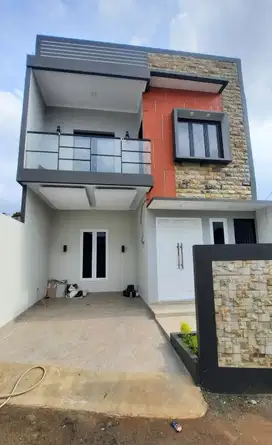Rumah baru mewah Poltangan Pasar Minggu ls.75m 1,85m nepis