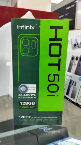 Infinix hot 50i 6/128GB Garansi resmi infinix