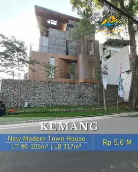 Rumah Baru Modern Townhouse di kemang