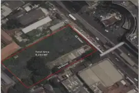Dijual Tanah Zona Komersil senen jakarta Pusat