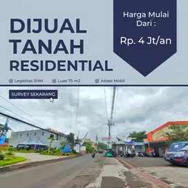 Dijual Tanah untuk Rukost Dekat Kampus UIN & UNISMA
